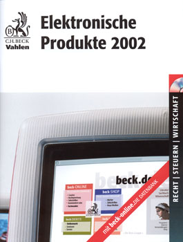 Verlag C.H.Beck, Verzeichnis Elektronische Produkte