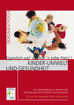 Forum Kinder-Umwelt und Gesundheit, Dokumentation, Titelseite